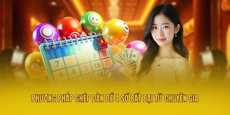 Phương pháp ghép dàn đề 4 số bất bại từ chuyên gia